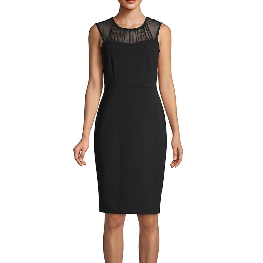 Calvin Klein Black Sleeveless Dress